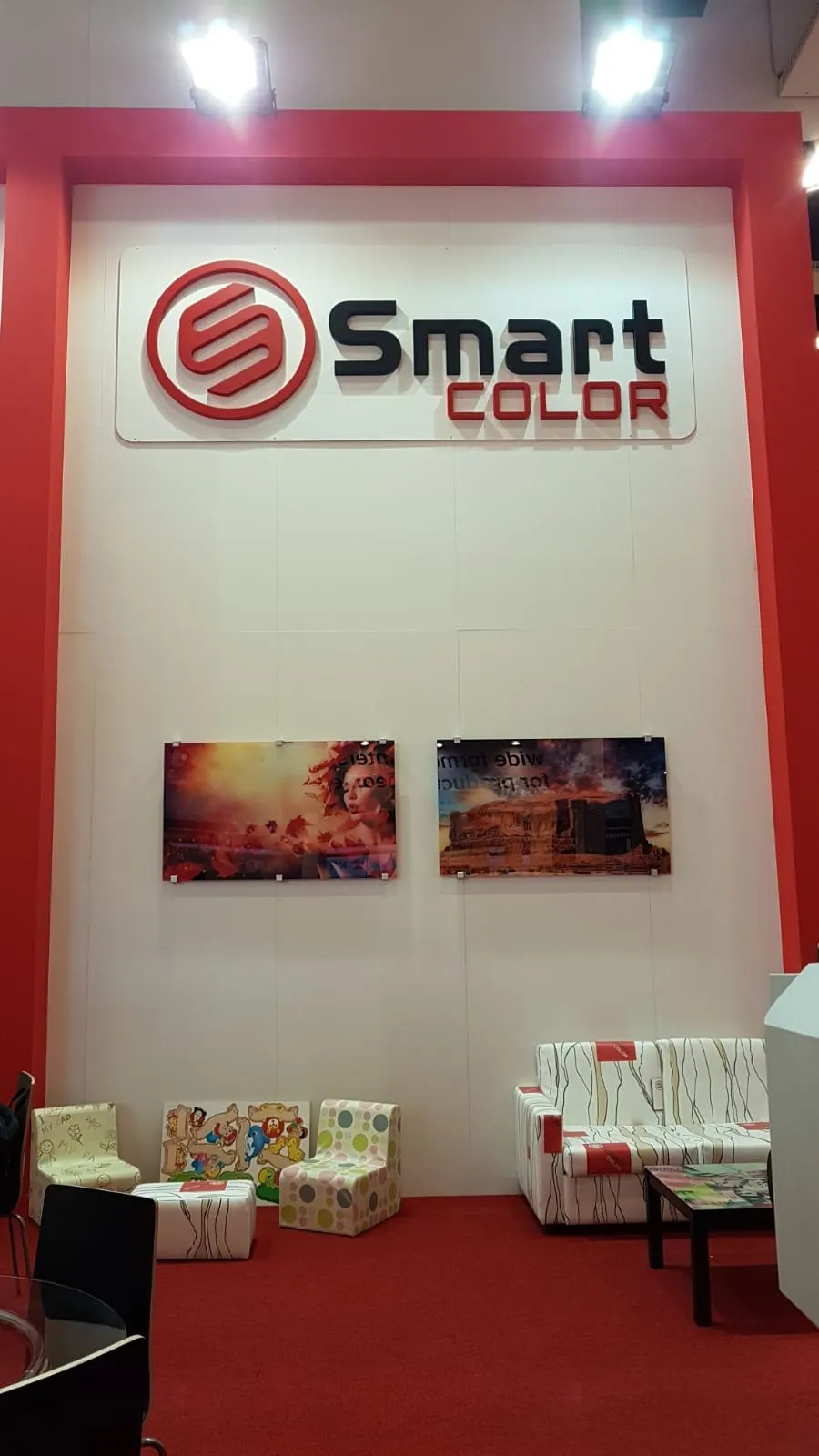 Smart Color – stand FESPA, Viscom, Milano, Monaco