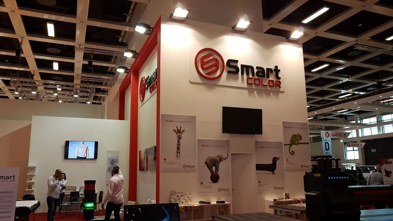 Smart Color – stand FESPA, Viscom, Milano, Monaco – foto 3