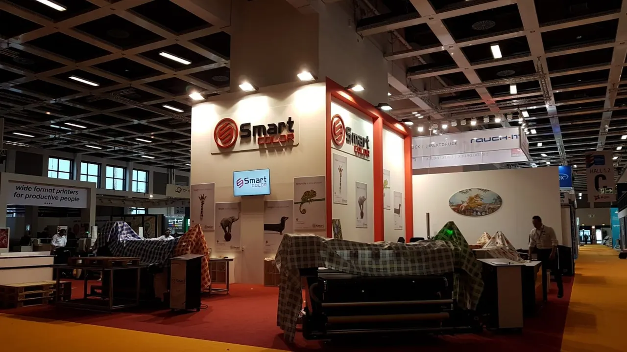 Smart Color – stand FESPA, Viscom, Milano, Monaco – foto 5