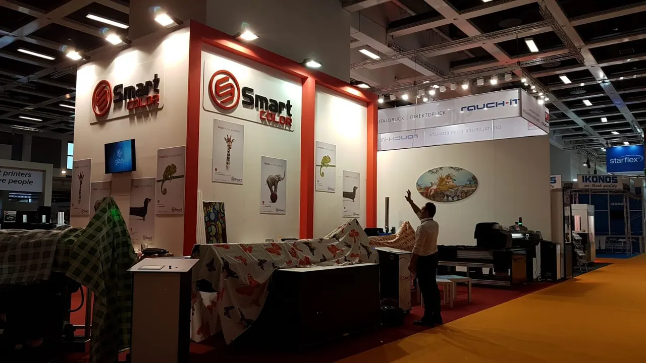 Smart Color – stand FESPA, Viscom, Milano, Monaco – foto 6
